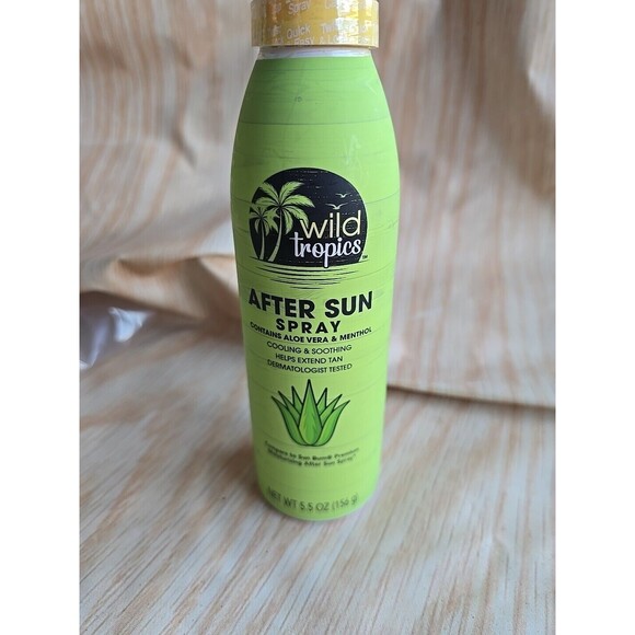 Wild Tropics After Sun Spray Aloe Vera & Menthol Cooling & Soothing-EXP 2/26 - Picture 2 of 4